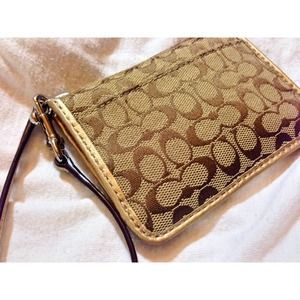 Coach Wristlet