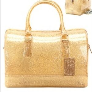 Variety color jelly bags. Free gift with purchase.