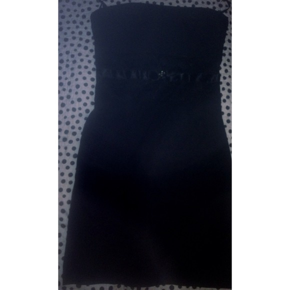 Black fit formal dress