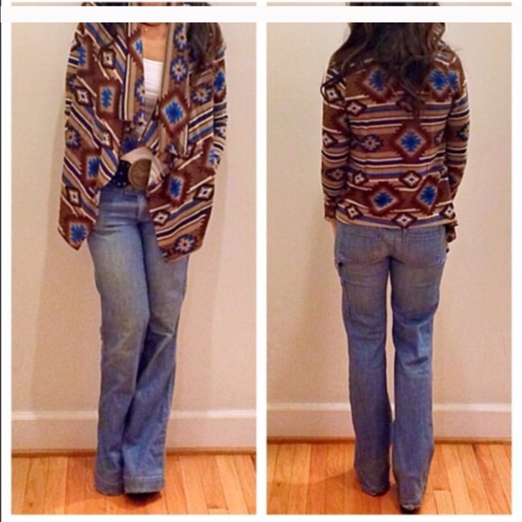 Aztec print jacket CLEARANCE ONE DAY SALE - Picture 3 of 3