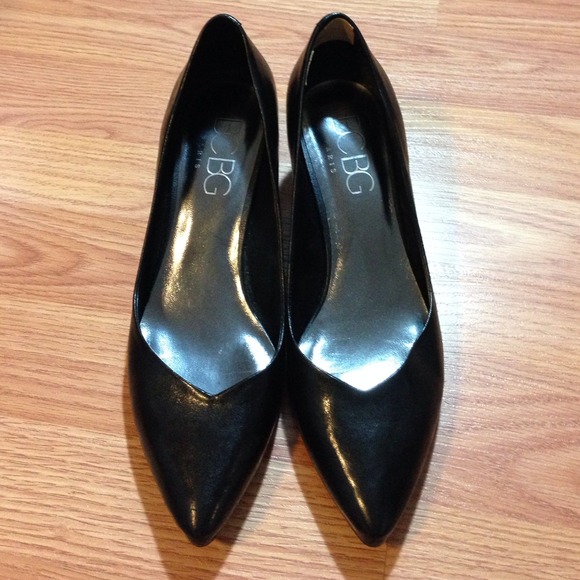 +BCBG+ Black Kitten Heels