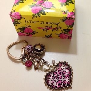 Betsey Johnson Keychain