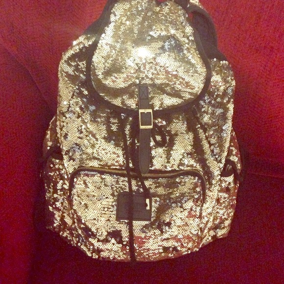 Victoria's Secret sequin backpack