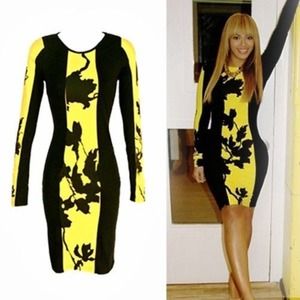 Celebrity inspired floral dress