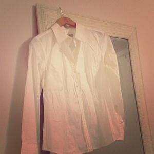 White collared shirt