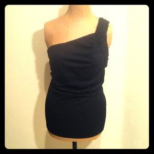 Sexy One Shoulder Strap Shirt