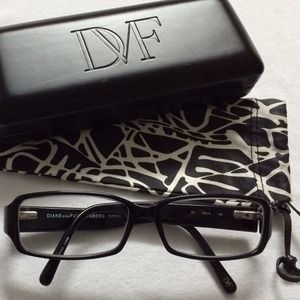 Diane Von Furstenberg w/ case and bag
