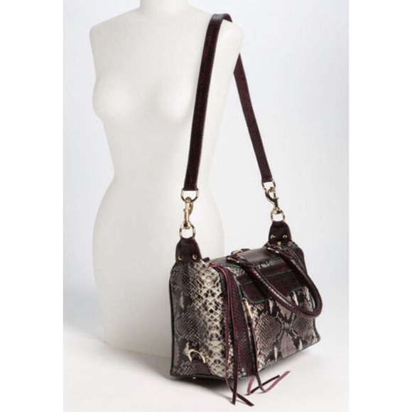 REBECCA MINKOFF "Python" Colorblock M.A.B. Bombe - Picture 3 of 4
