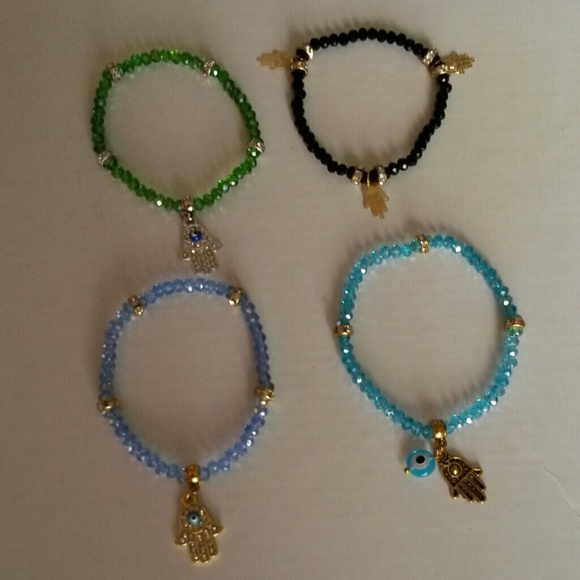 Handmade HAmsa bracelets $10 each