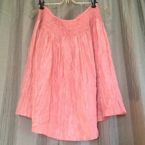 100% Silk broom skirt