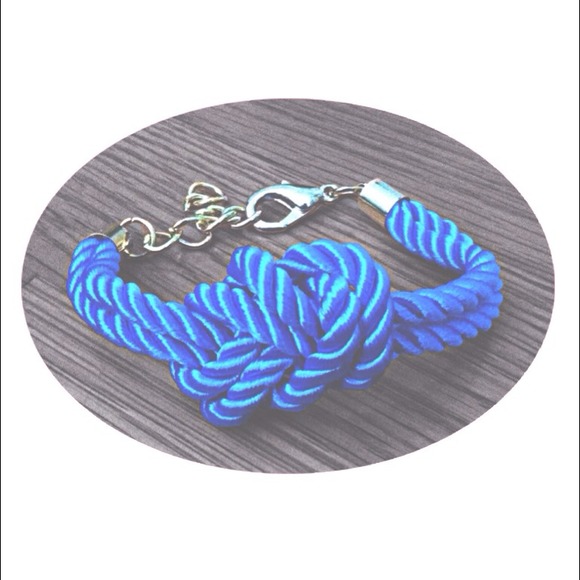 NWOT *REDUCED* Tourquosie Rope Knot Bracelet