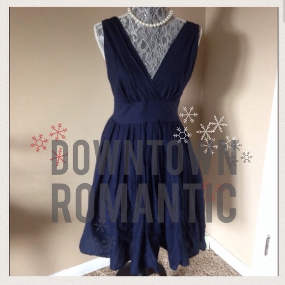 Dresses & Skirts - Navy Blue Dress & 2 pairs of pants
