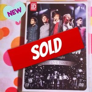 🔴SOLD🔴 NEW One Direction Up All Night Live DVD