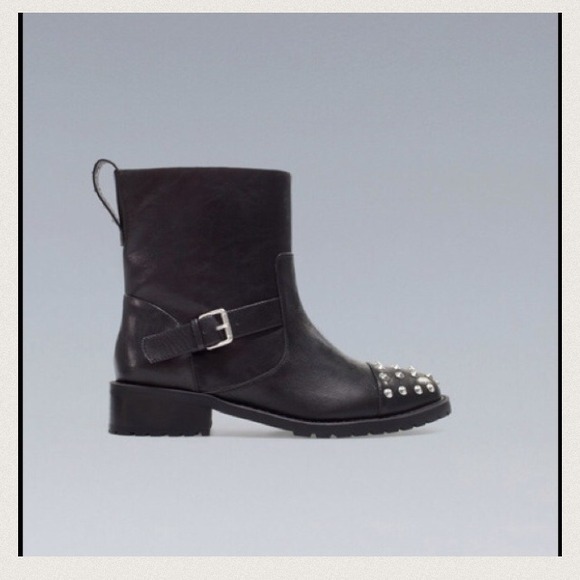 Zara studded boots
