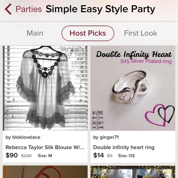 Double infinity heart ring - Picture 2 of 6