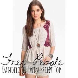 SOLD Please Read Description FP Dandelion Twin Pr