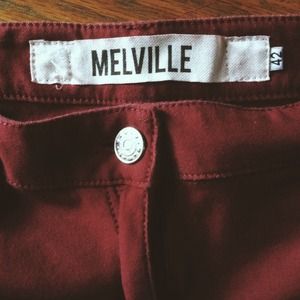 RARE Brandy Melville burgundy shorts