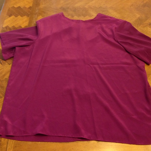 Fuchsia dress top
