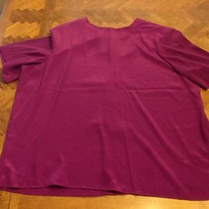Fuchsia dress top