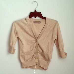Zara tan cardigan