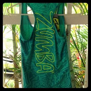 Zumba racerback tank