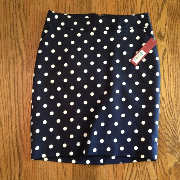 SOLD BUNDLED! NWT Navy/White Polka Dot Mini Sz 2