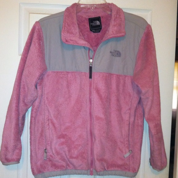 🎀 Pink & Grey Northface 🎀