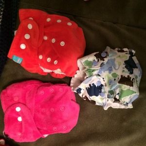 Lot of Random Cloth Diapers For Pinky82