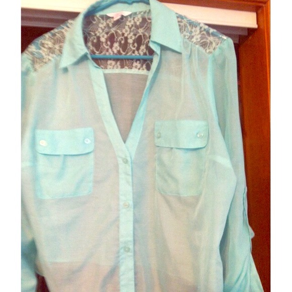 Button up blouse.