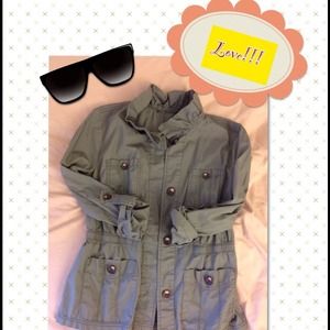 CUTE Army green jacket