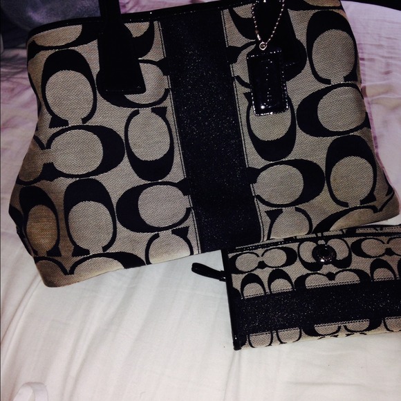 Coach wallet and purse