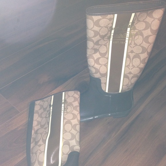Coach Rainboots