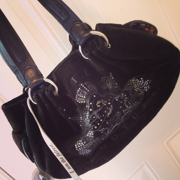 Juicy Couture Velour Bag with Mirror