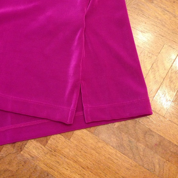 Fuchsia stretch top - Picture 3 of 3