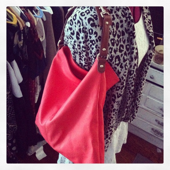 Gorgeous Cherry Red Hobo Bag