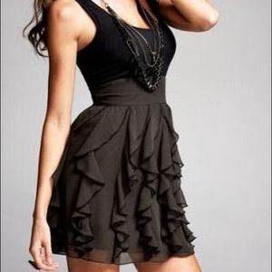 Express ruffle dress
