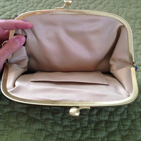 Coach striped clutch - Picture 2 of 4