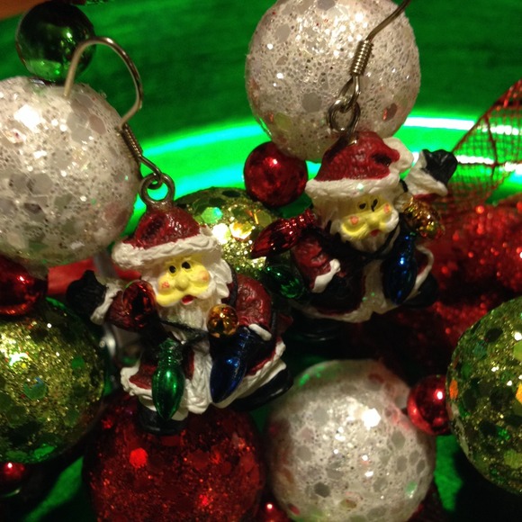 Christmas earrings