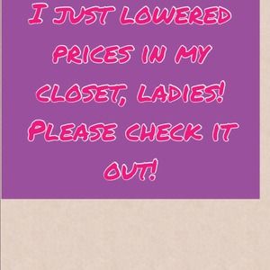 Lowered prices