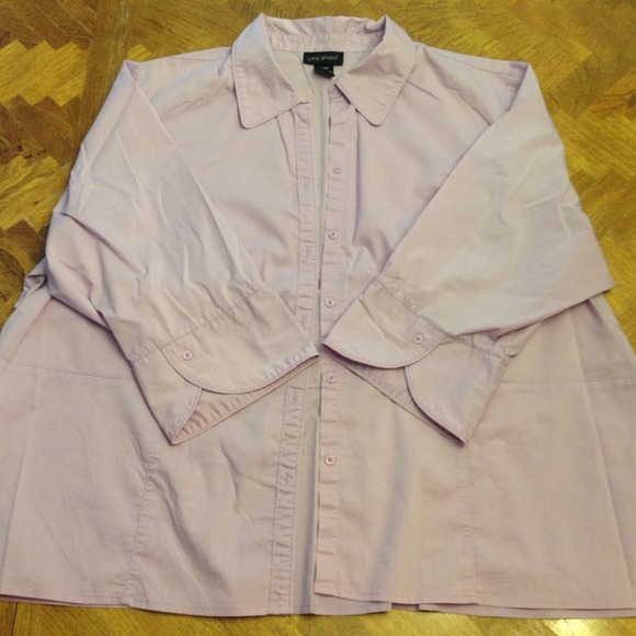 Lavender 3/4 sleeve shirt