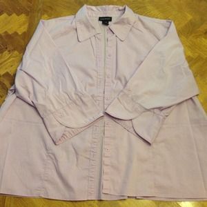Lavender 3/4 sleeve shirt