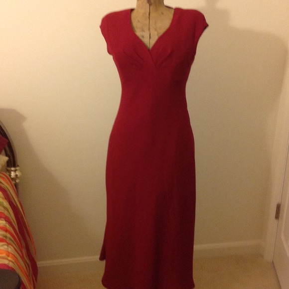 Gorgeous red evening dress