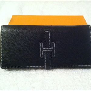 *** SOLD*** Inspired Hermes wallet cattle