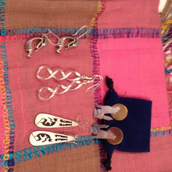 Sterling silver earrings