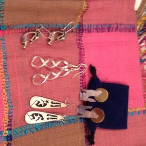 Sterling silver earrings