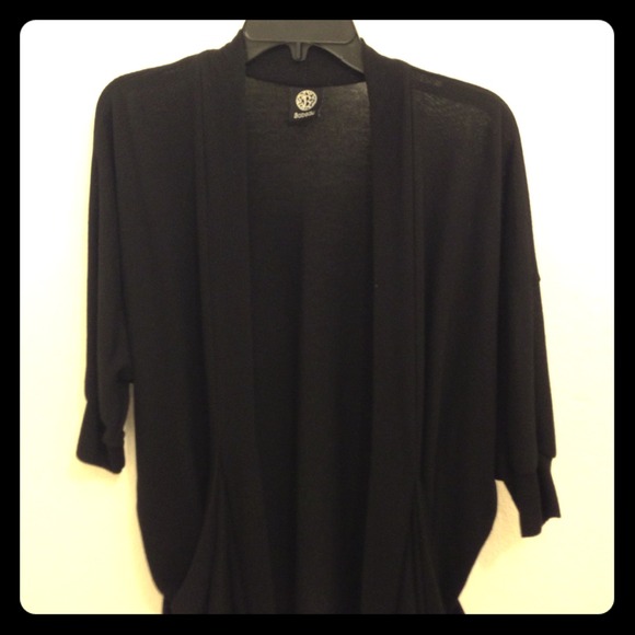 Nordstrom Bobeau Black Cardigan