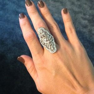 Sparkly Silver Ring
