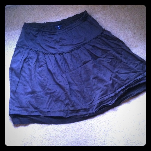Gap dark gray skirt like new