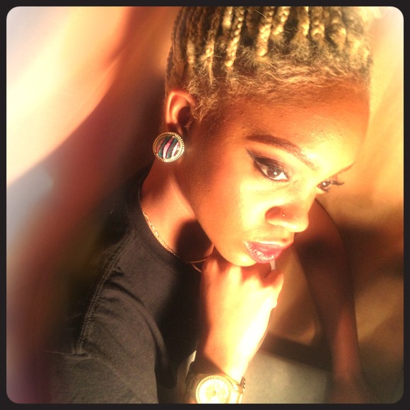 Cotton candy earrings - Picture 1 of 2