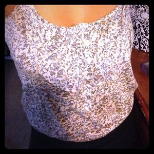 Ruffled h&m top